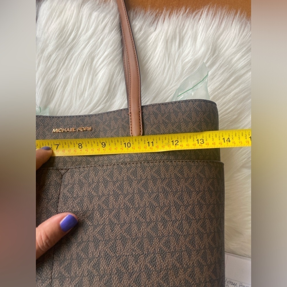 Michael Kors Bedford Medium PKT tote mini MK logo - Picture 10 of 12